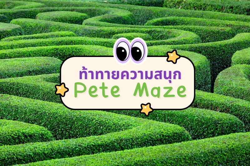 ท้าทายความสนุกก่อนเข้าพัก: Pete Maze เขาใหญ่